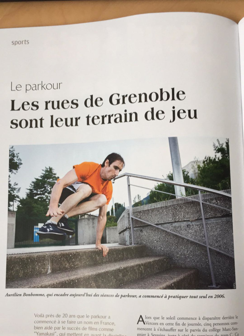 illustration de l'article L'AGP est dans le magazine Vivre à Grenoble